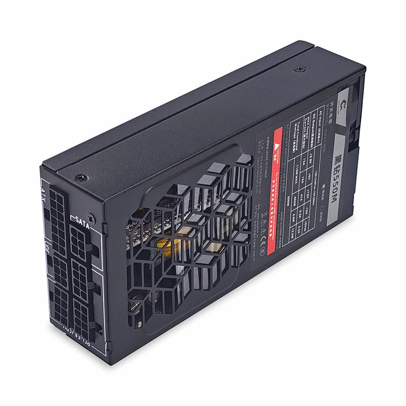 METALFISH Flex 500/600W 80PLUS GOLD Full Modular Power Supply Flex-ATX 1U PSU For ITX Mini PC POS NAS GPU Dock 90~264V