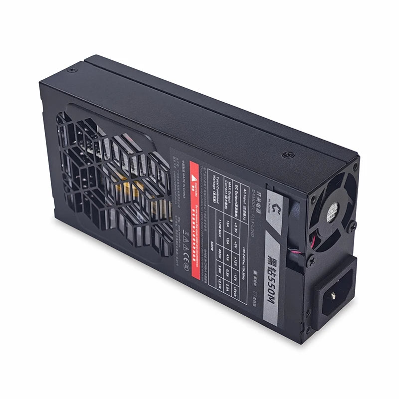 METALFISH Flex 500/600W 80PLUS GOLD Full Modular Power Supply Flex-ATX 1U PSU For ITX Mini PC POS NAS GPU Dock 90~264V