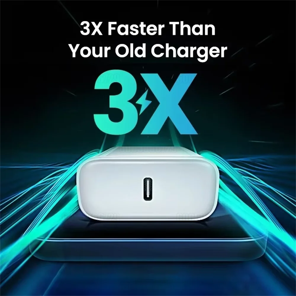 Original 40W PD Fast Charger for iPhone 17 Pro Max Air 15 16 Plus 14 13 12 11 XS Max XR Quick Charging Cable USB C Power Adapter